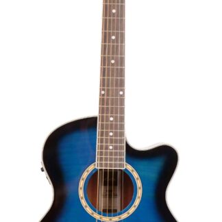 SL29CEQTBB - Guitarra Electroacustica Apx Azul - Ashton