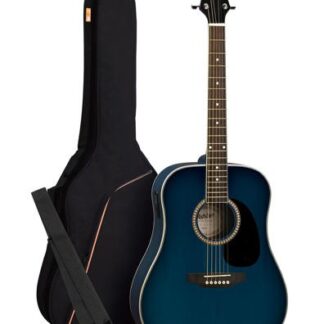 SPD25TBB - Pack Guitarra Acustica Dreadnought Azul - Ashton MODELO ANTIGUO ( OFERTA)